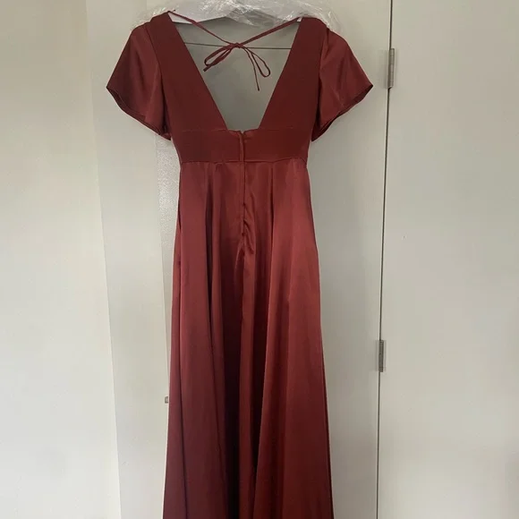 a line dinner dress Classic evening dress A Line Sleeveless Floor Length Jewel Neck Lace A –  Ballbella main image 0